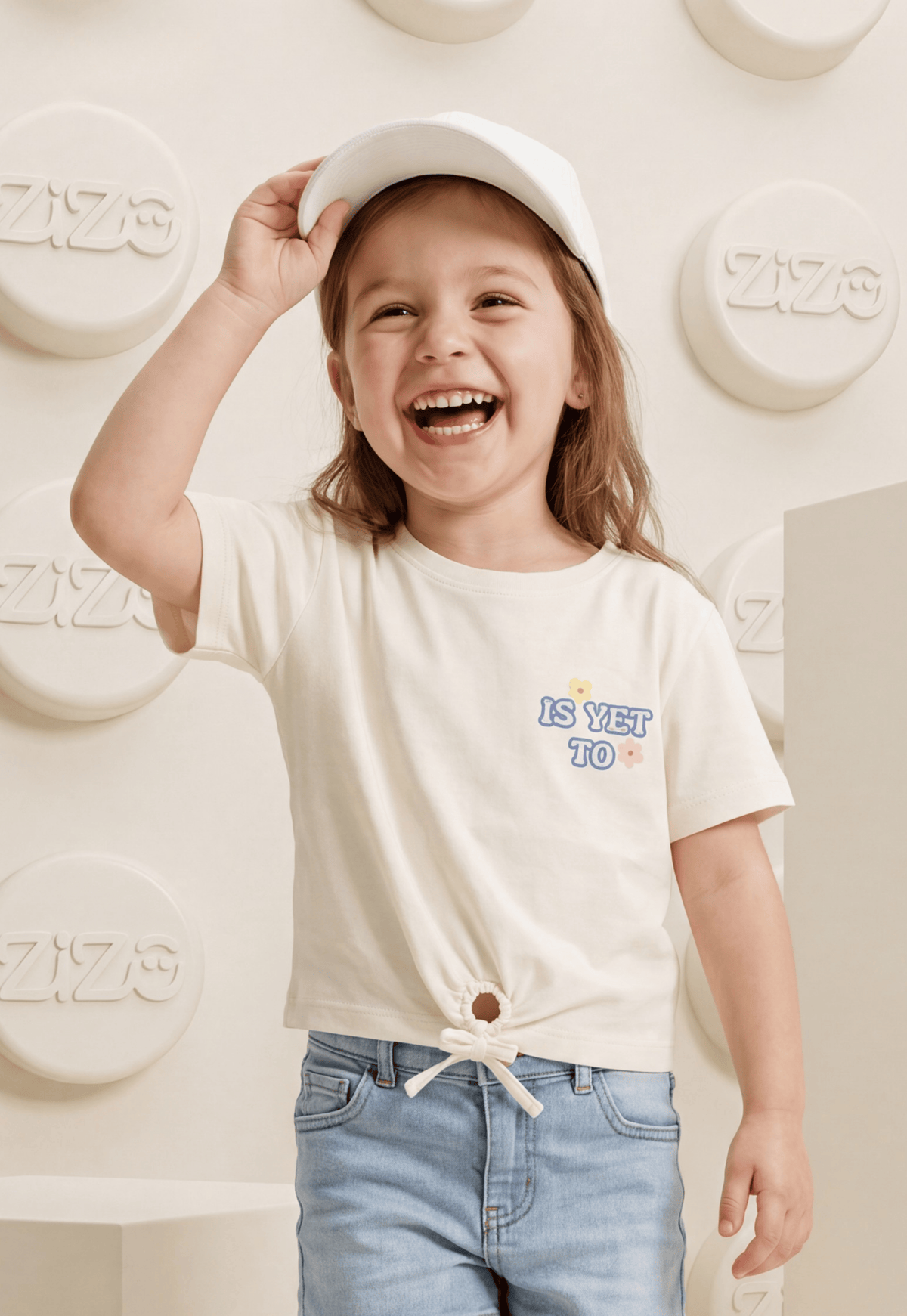 تيشيرت بناتي صيفي قطن %100 (OK Everyday Tee)