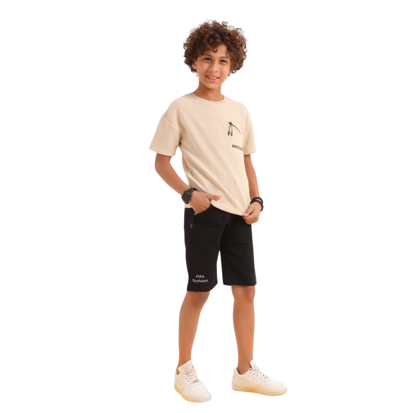 boys' pajama set is designed for ages 6 to 12 years and features a stylish combination of and blue colorswhite769