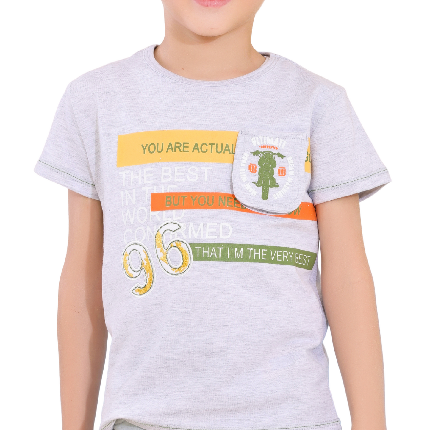 Boy's Casual Cotton & Gabardine Set – Ages 2-5 -522-