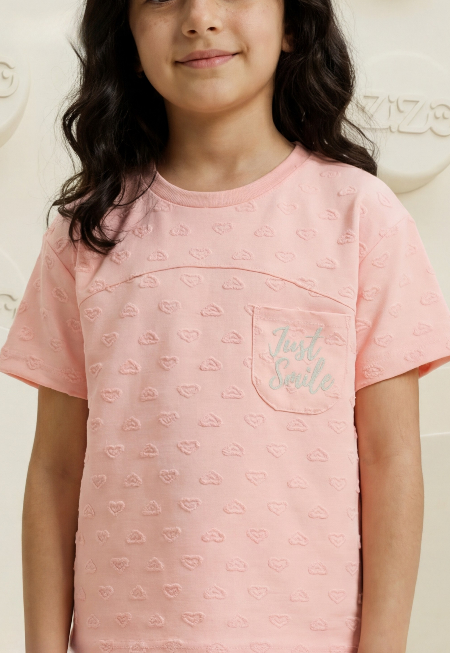 Girls' pajama set is designed for ages 6 to 12 years 745