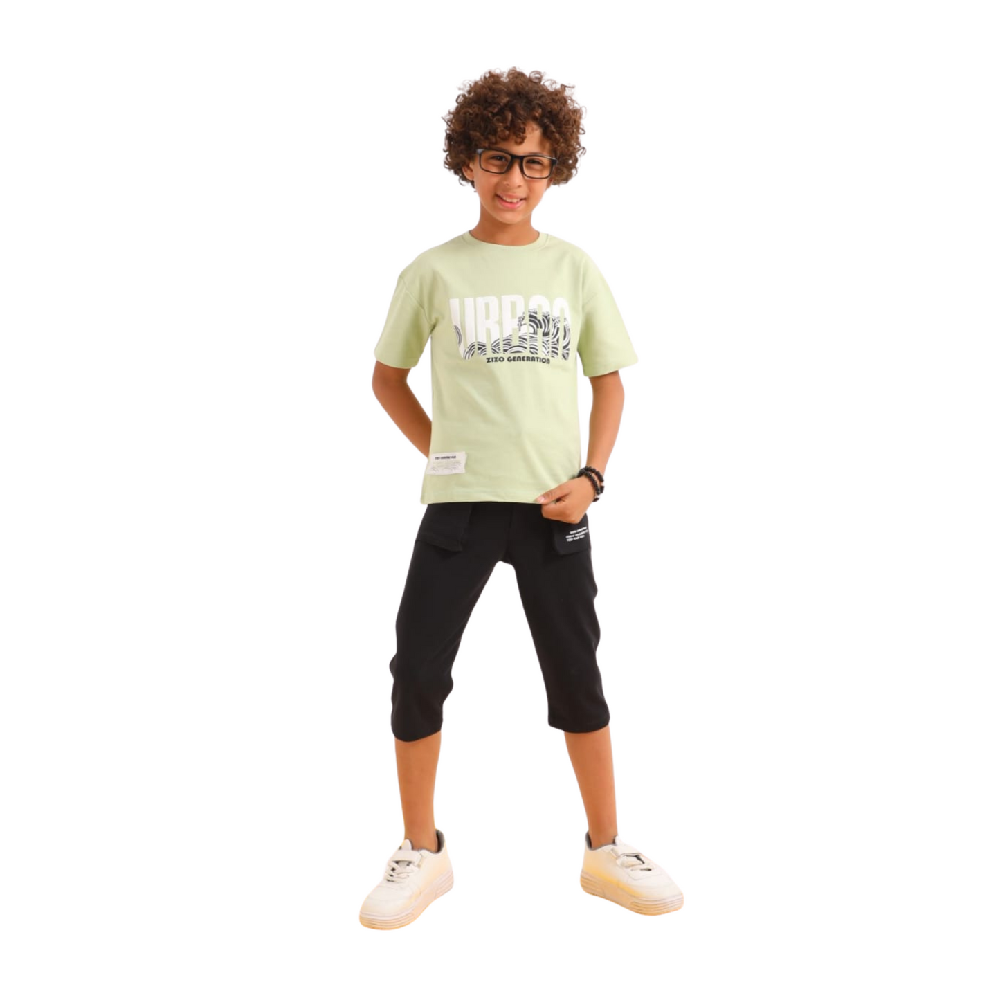 Boys’ 2-Piece Summer Pajama Set – Teen Sizes (6-12 Years)