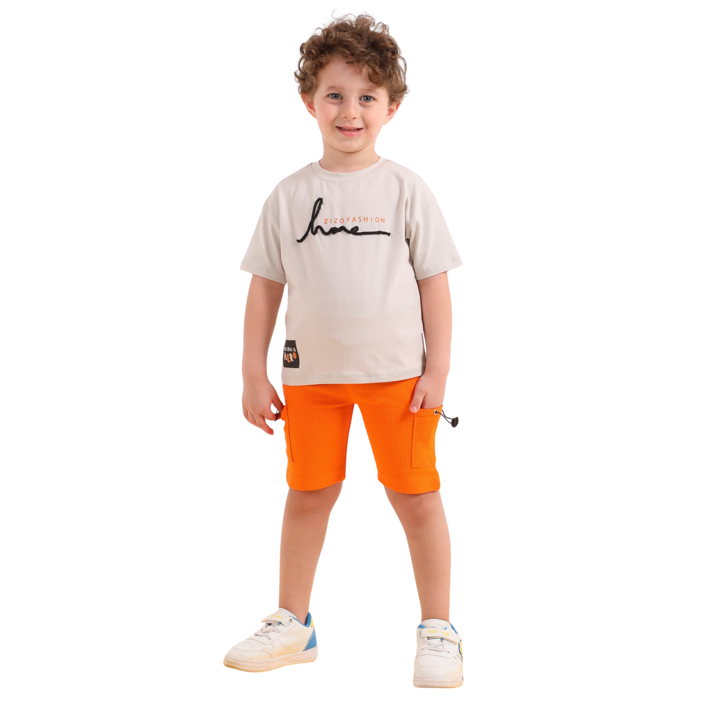 Boys' Summer Pajama Set – Ages 2 to 5 Years 100%cotton 720