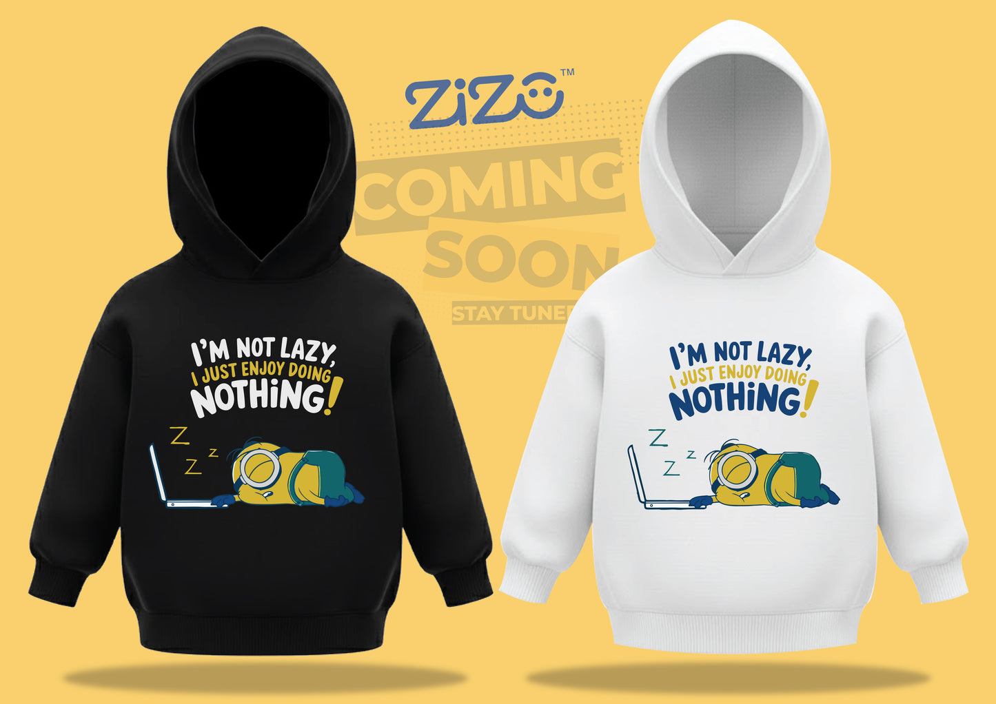 I'm Not Lazy Kids Hoodie