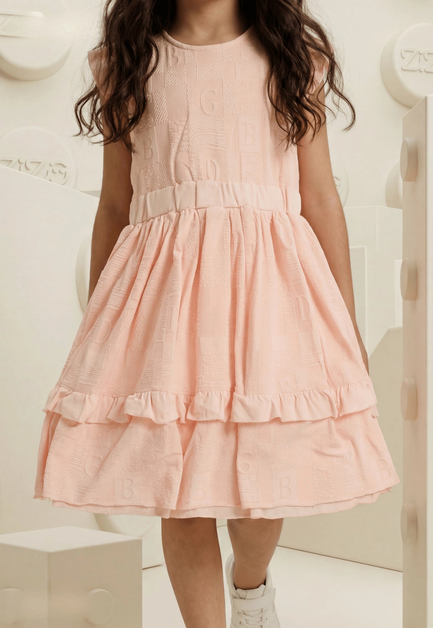 Girls' pajama set is designed for ages 6 to 12 years 745