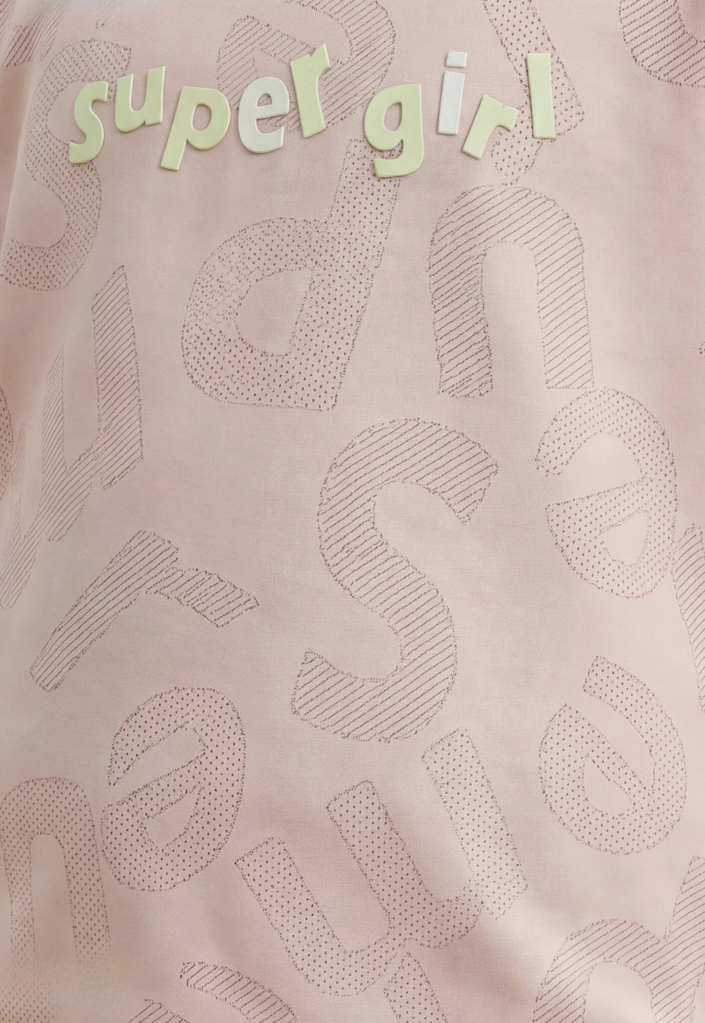 Girls' pajama set is designed for ages 6 to 12 years 745