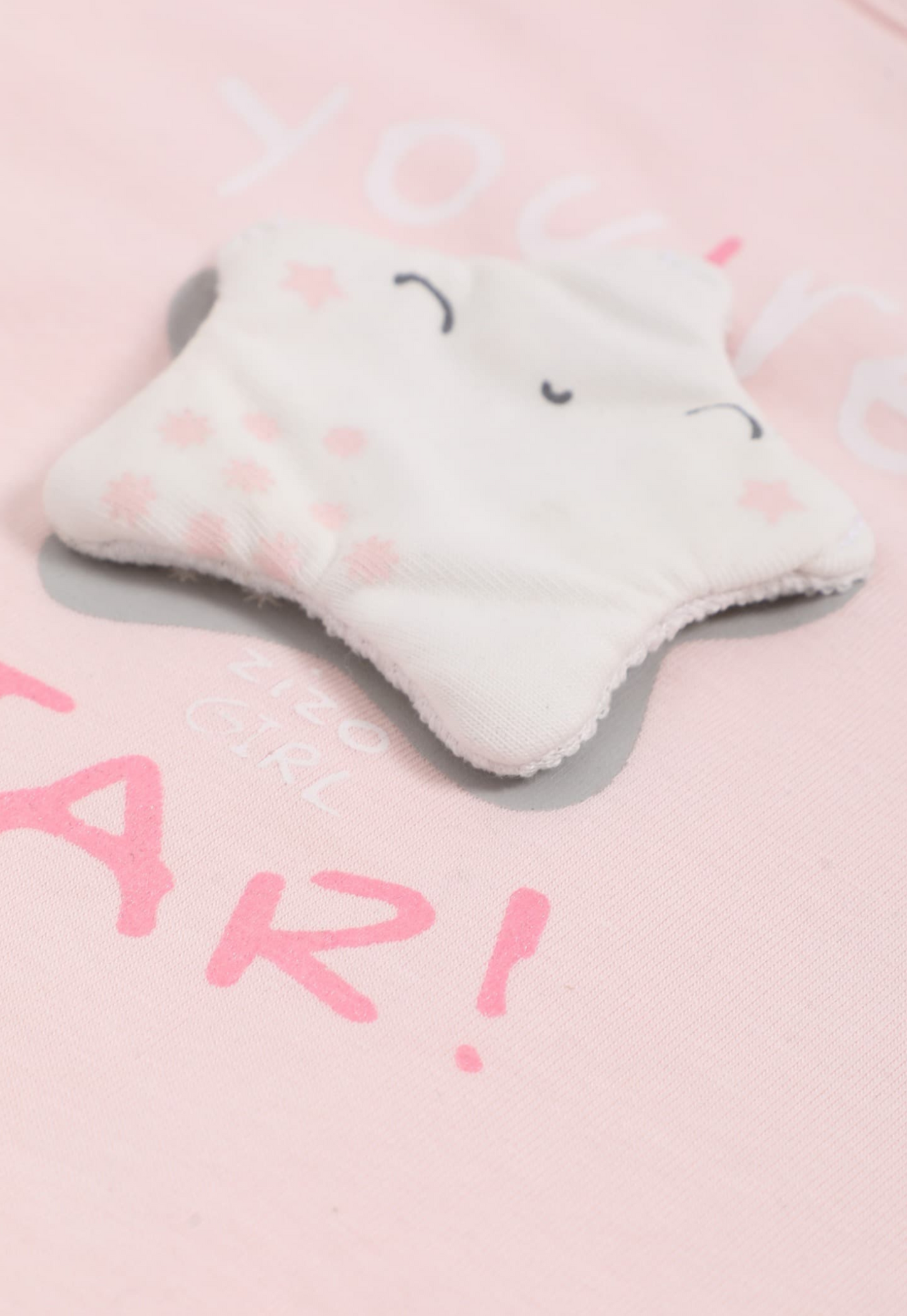 طقم بناتي صيفي قطعتين قطن %100 (Little Star Set)
