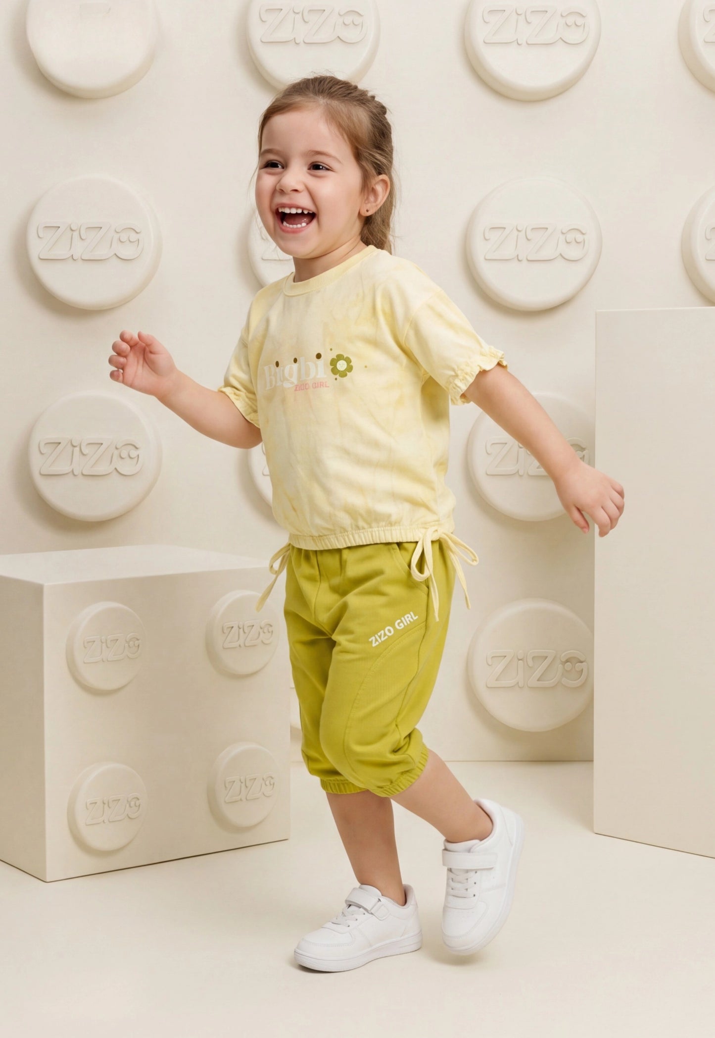 Girls' pajama set is designed for ages 6 to 12 years 745