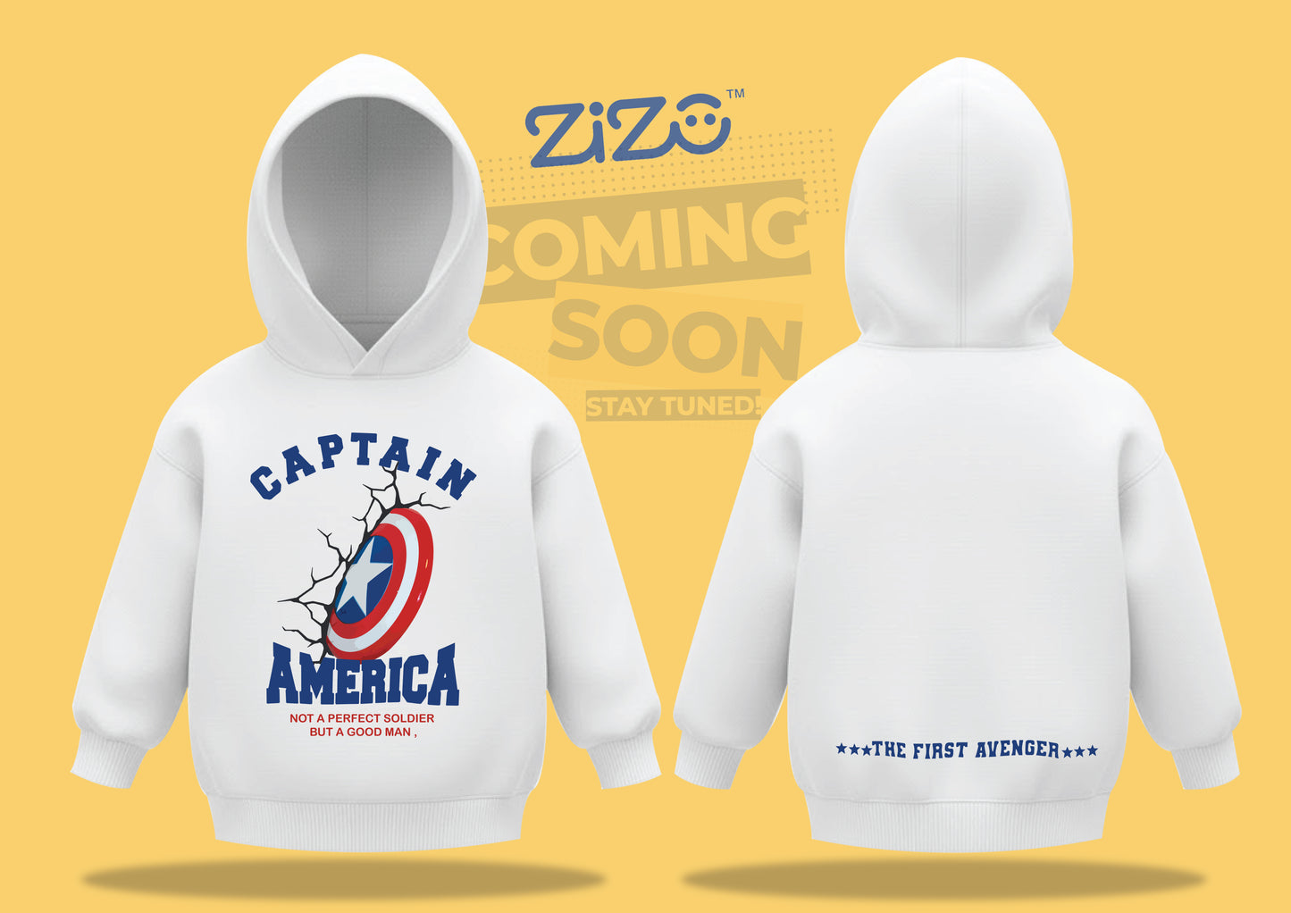 Captain America kids' hoodie
