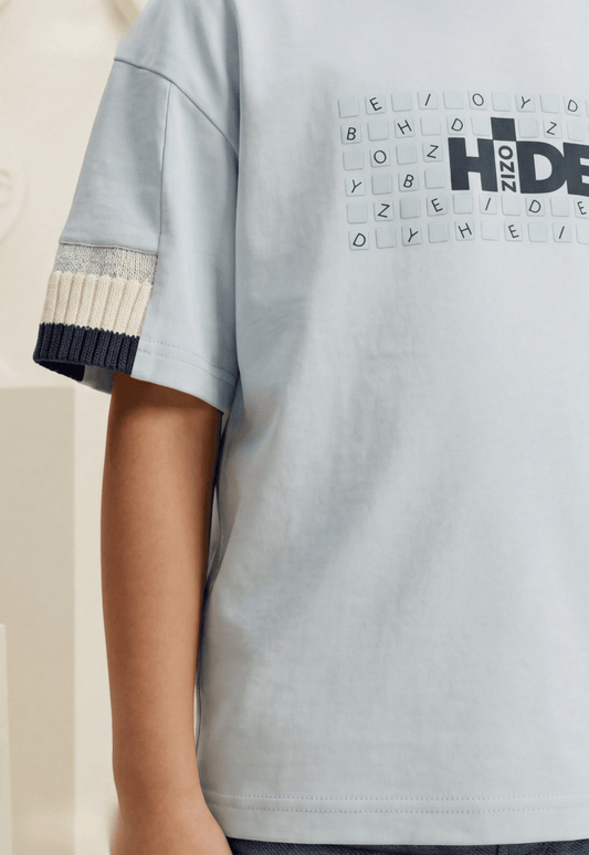 طقم اولادي صيفي قطعتين قطن %100 (Hide Cargo Set)