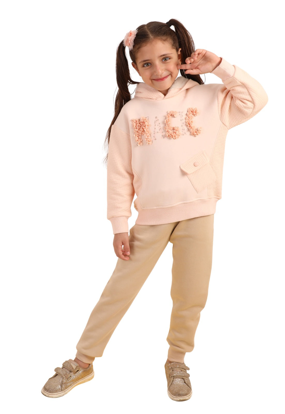 بيجاما بناتي شتوي قطعتين (653)