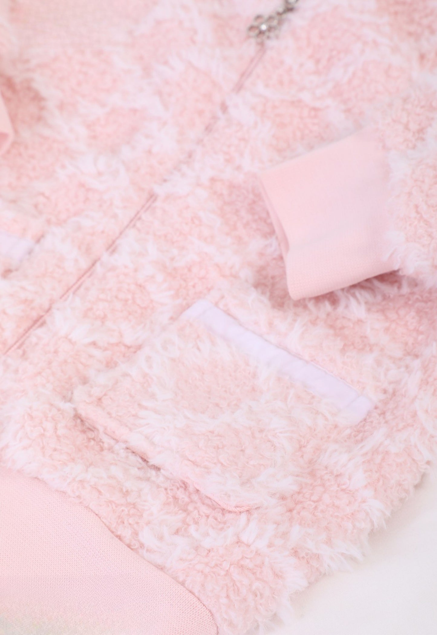 Girls' soft fleece pajamas, 3 pieces (1805)