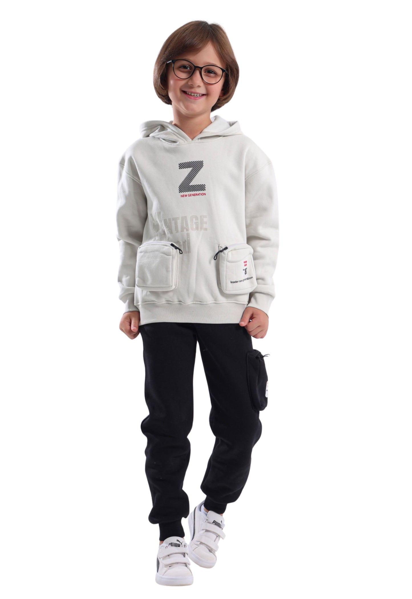 Boys' winter tracksuit, two pieces (863)