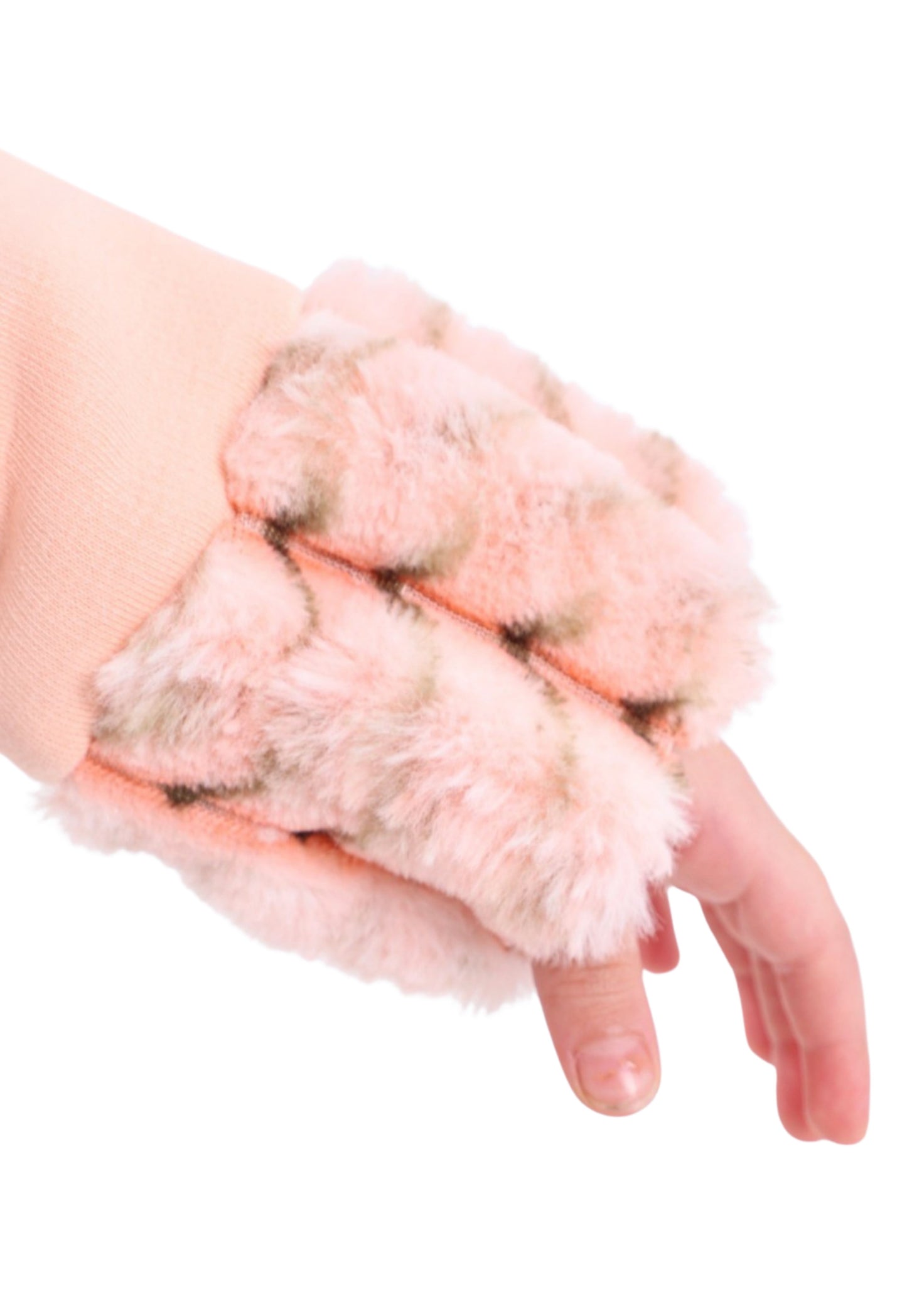 Girls' padded pajamas, 3 pieces (811)