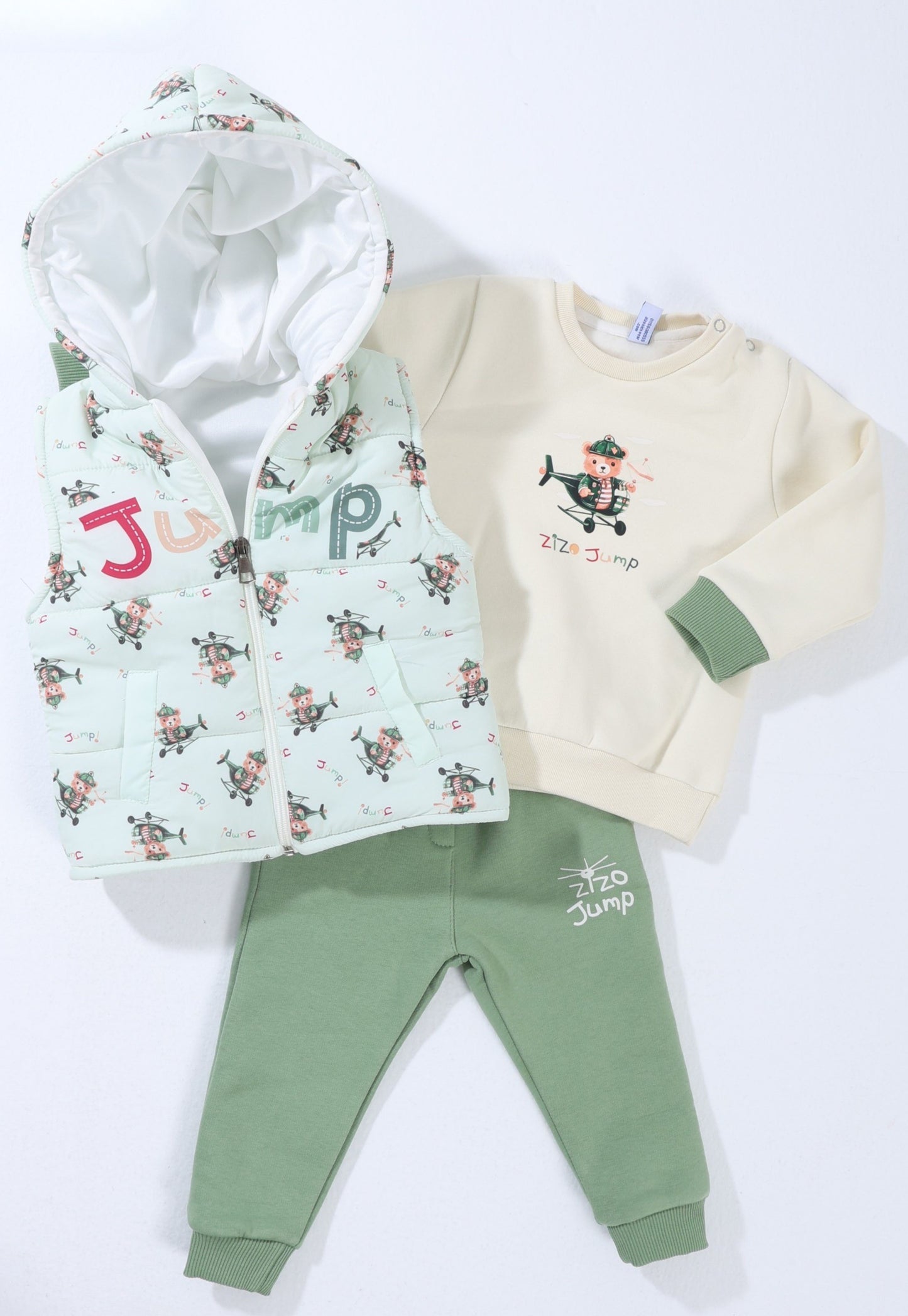 Boys' winter 3-piece set (1011)