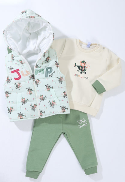 Boys' winter 3-piece set (1011)