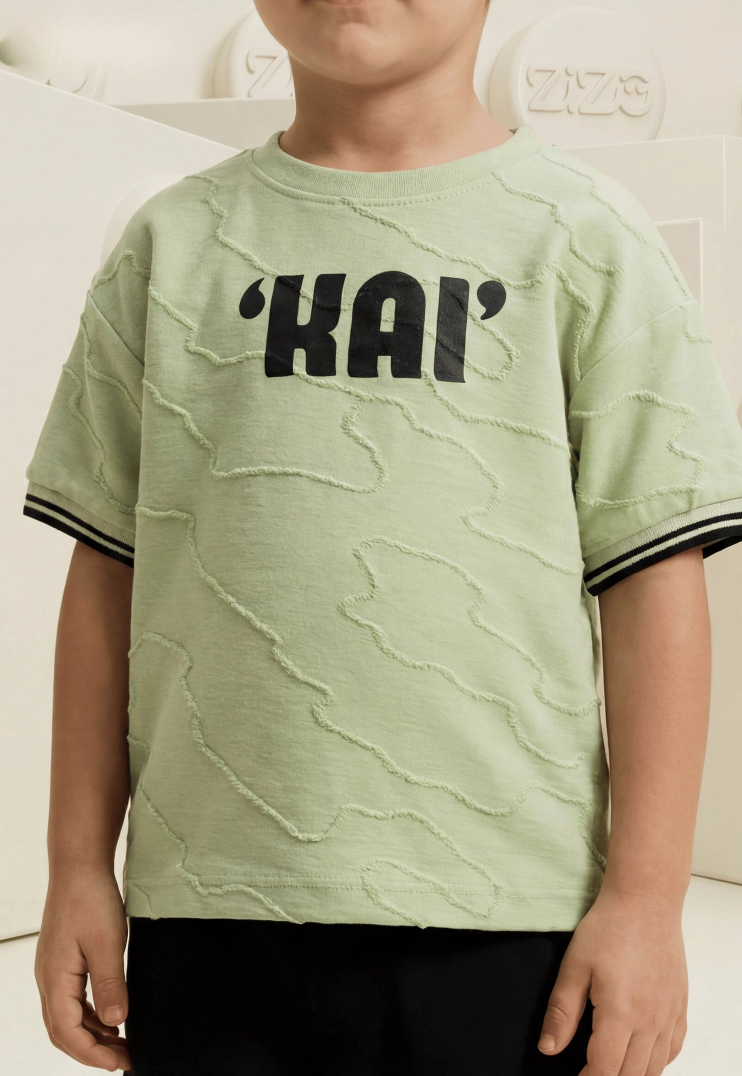 Summer two-piece boys' set, 100% cotton (Summer Breeze Set)