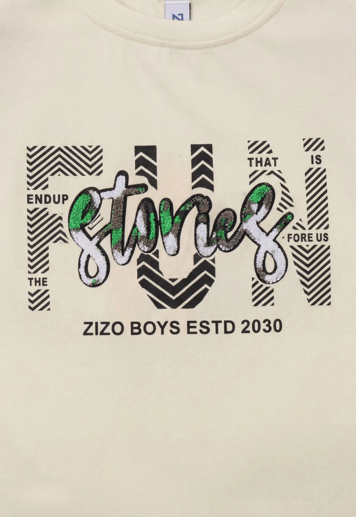 Summer two-piece boys' set, 100% cotton (Summer Breeze Set)