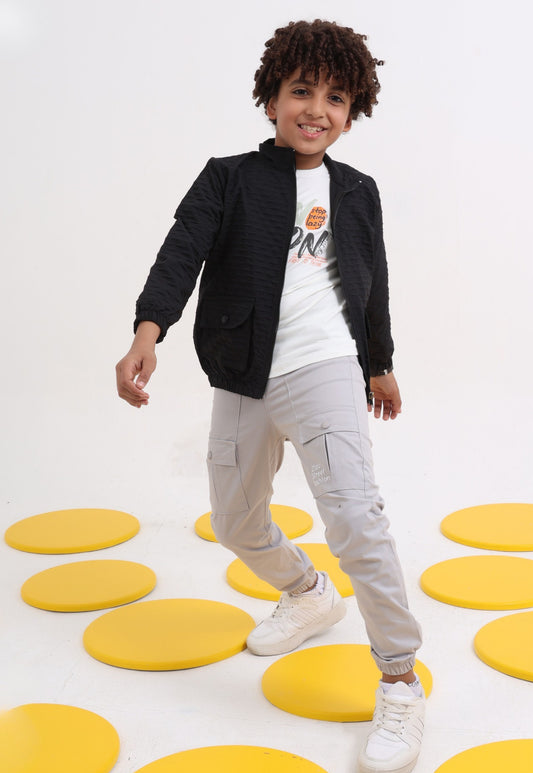 ترنج أولادي خريفي 3 قطع قطن %100 (Urban Motion Set)