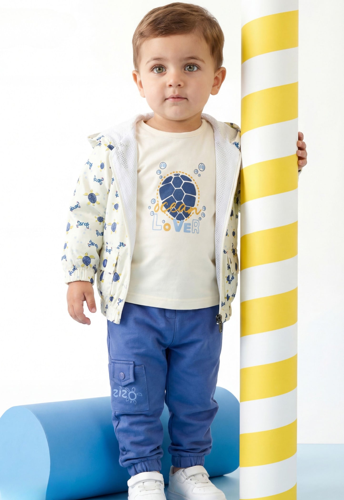 ترينج أولادي خريفي كاجوال مطبوع – 3 قطع (1152)