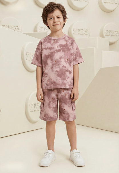 Summer two-piece boys' set, 100% cotton (Summer Breeze Set)