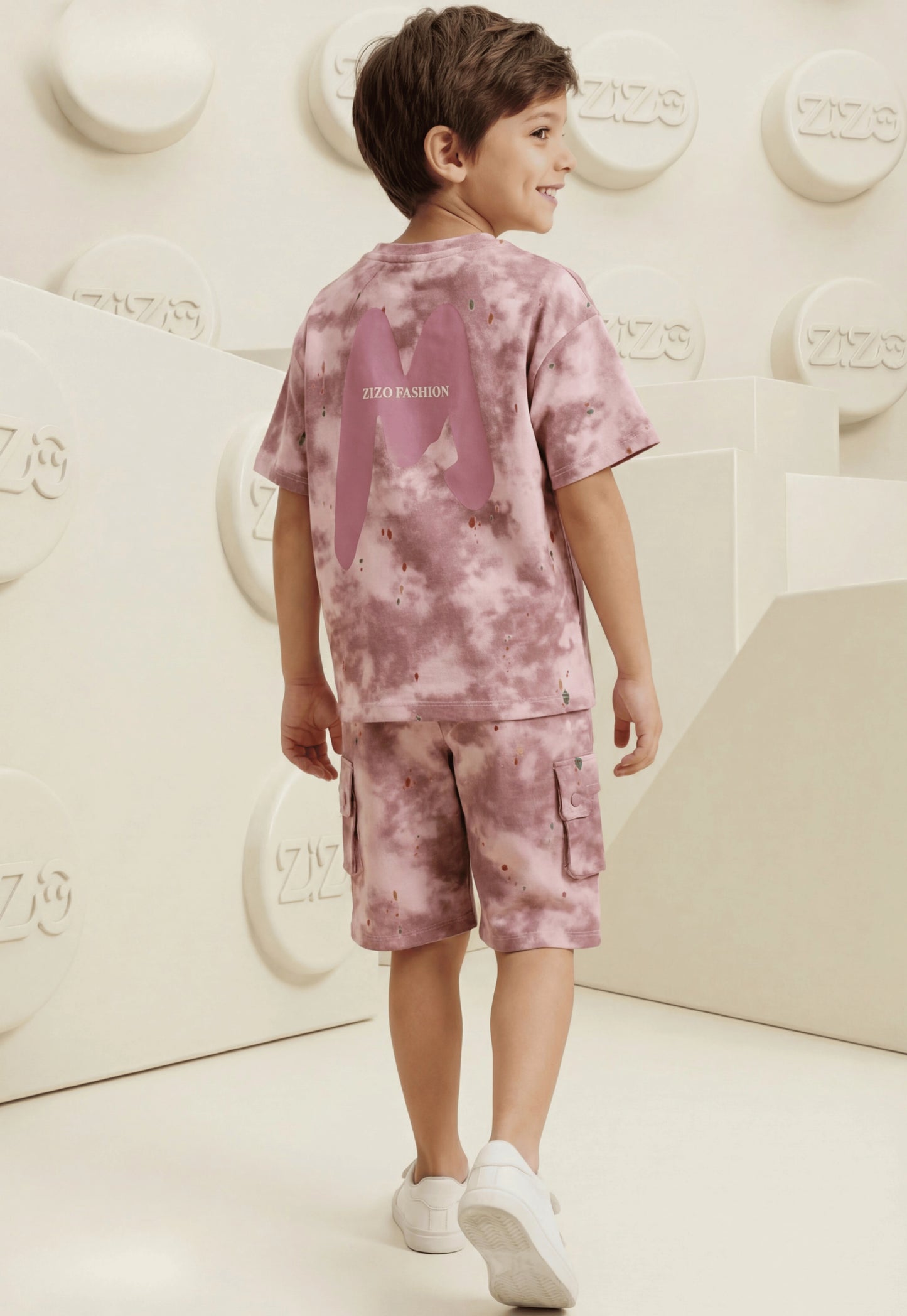 Summer two-piece boys' set, 100% cotton (Summer Breeze Set)