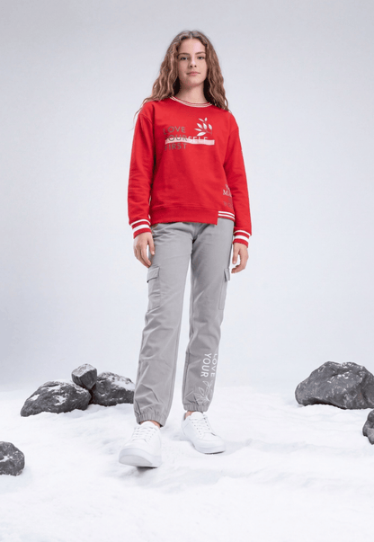 Girls' 3-piece pajama set (857)