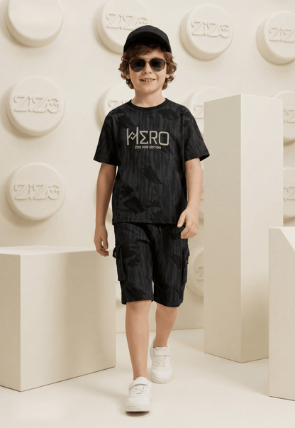 Summer two-piece boys' set, 100% cotton (Summer Breeze Set)