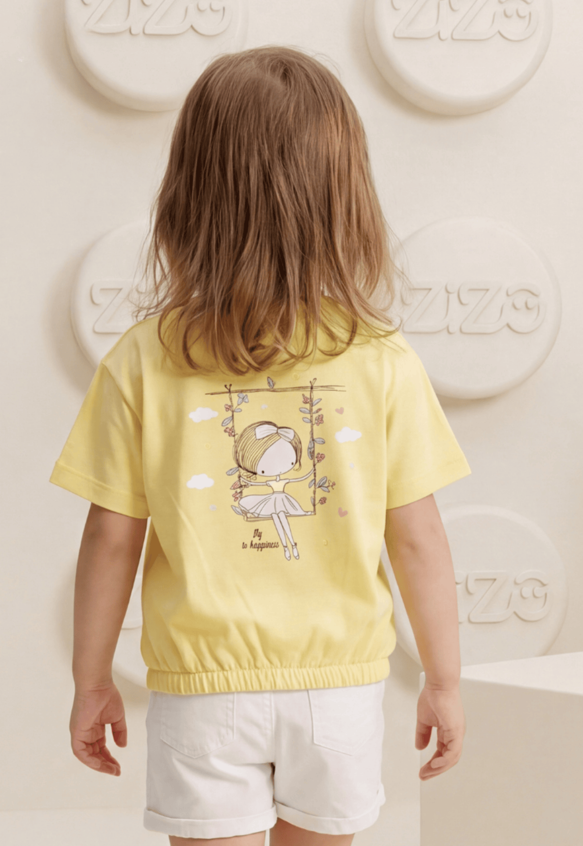 Girls' pajama set is designed for ages 6 to 12 years 745