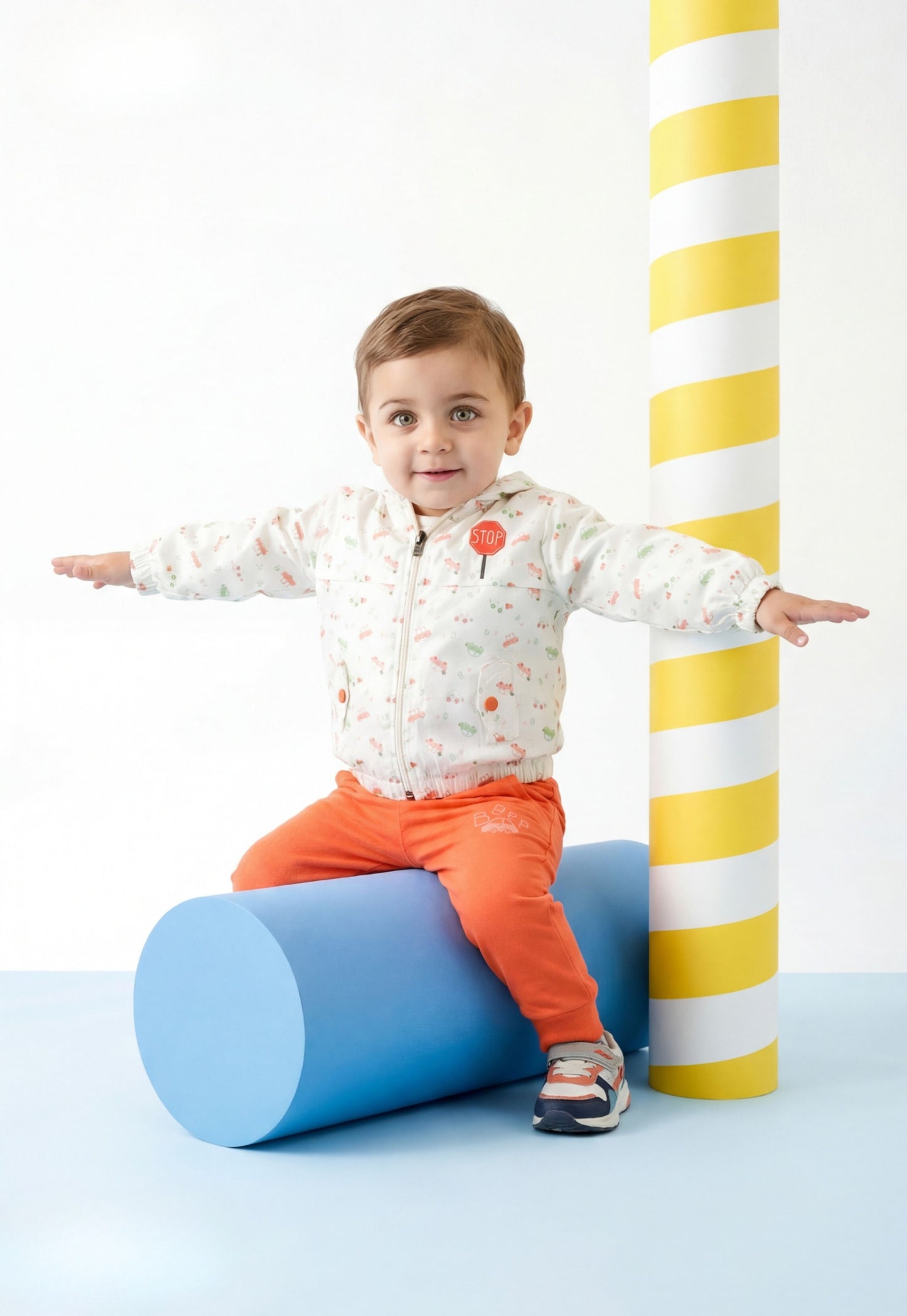 Boys' winter tracksuit, 3 pieces (1050)