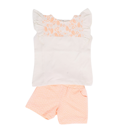a delightful baby girl's pajama set designed for ages 9 to 18 months 1086