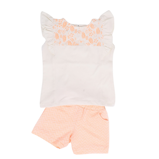 a delightful baby girl's pajama set designed for ages 9 to 18 months 1086