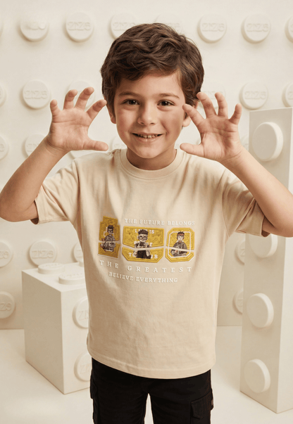 Summer two-piece boys' set, 100% cotton (Summer Breeze Set)