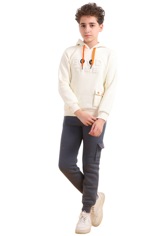 Boys' winter two-piece tracksuit (6641)