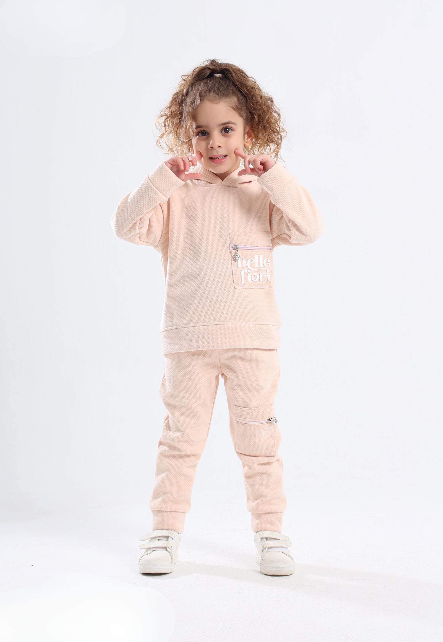 Girls' winter pajamas "Belle Fiori" (1810)