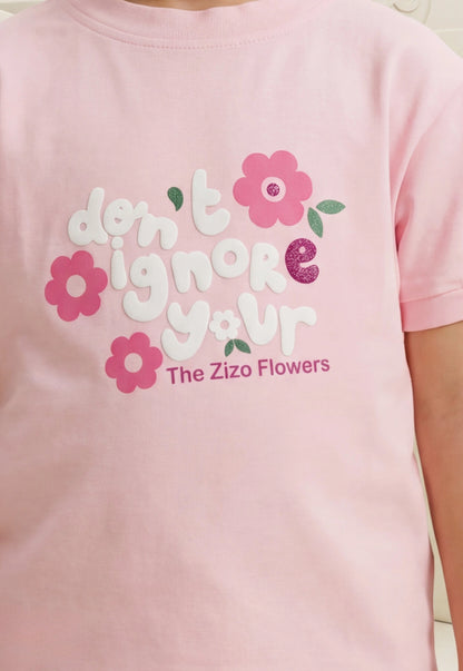 Girls' pajama set is designed for ages 6 to 12 years 745