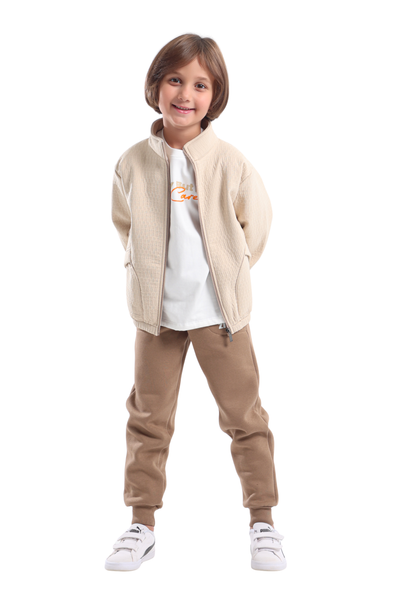 Boys' 3-piece tracksuit (874)