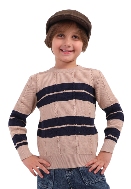 Boys' winter knitted sweater (203)