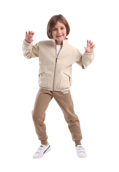 Boys' 3-piece tracksuit (874)