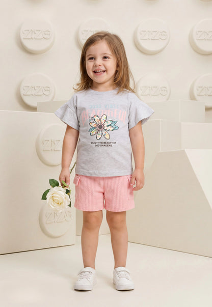 Girls' pajama set is designed for ages 6 to 12 years 745