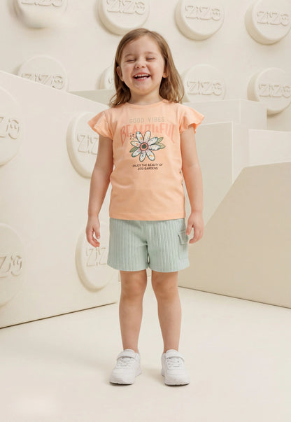 Girls' pajama set is designed for ages 6 to 12 years 745