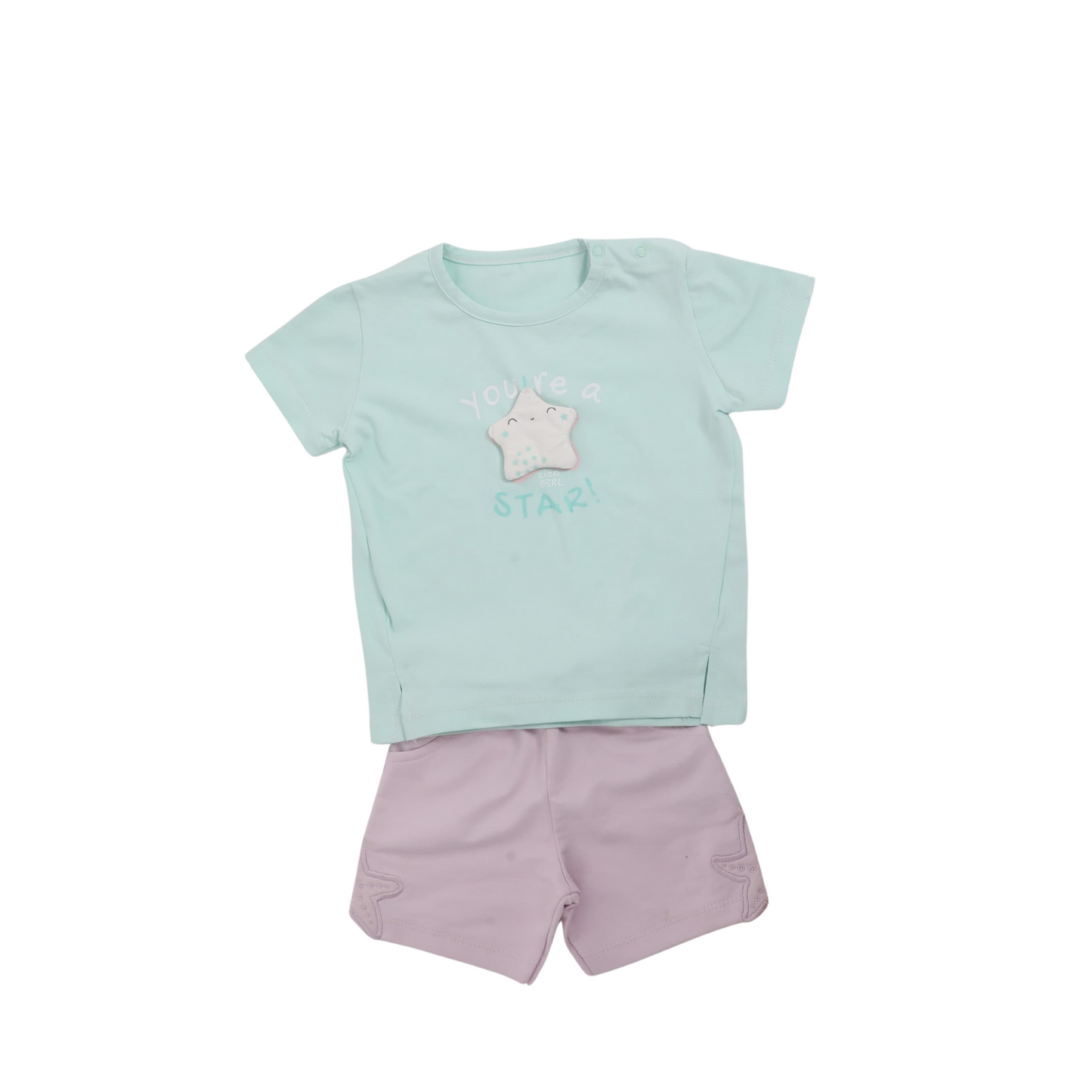 a charming baby girl's pajama set from designed for ages 9 to 18 month 1087