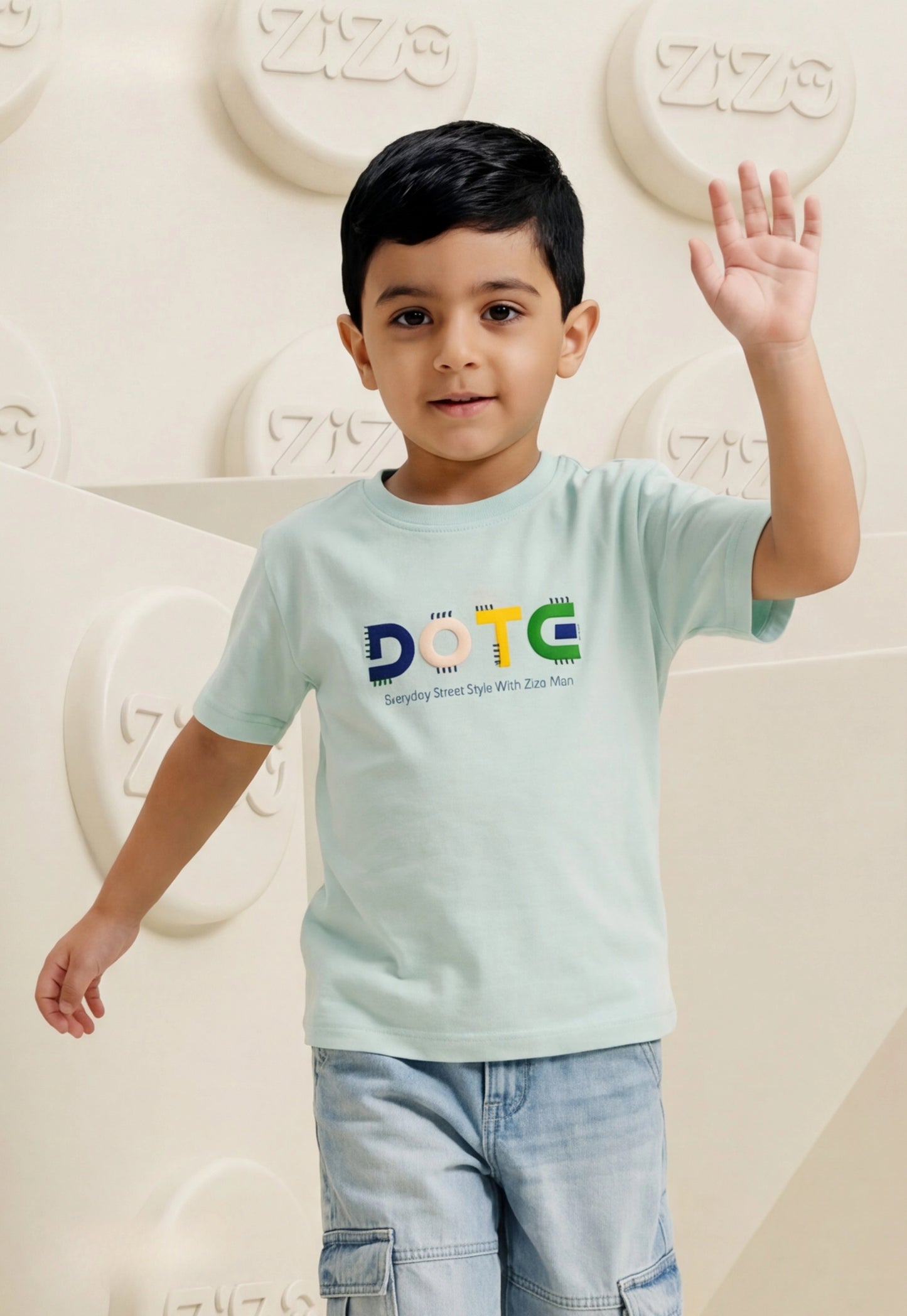 تيشيرت أولادي  صيفي %100 (DOTC Street Style T-Shirt)