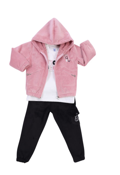 بيجاما بناتي 3 قطع (1803)