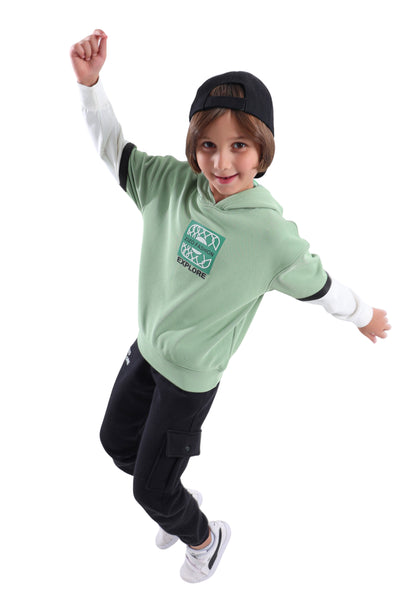 Boys' two-piece tracksuit (878)