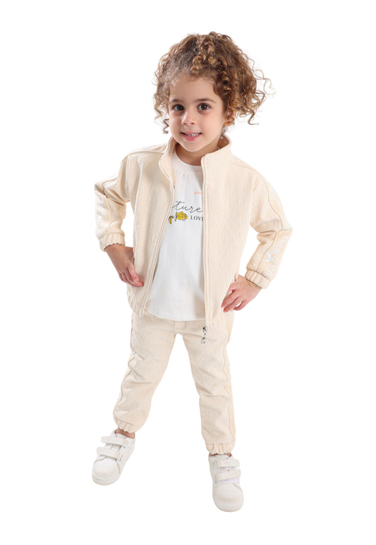 بيجاما بناتي 3 قطع(819)