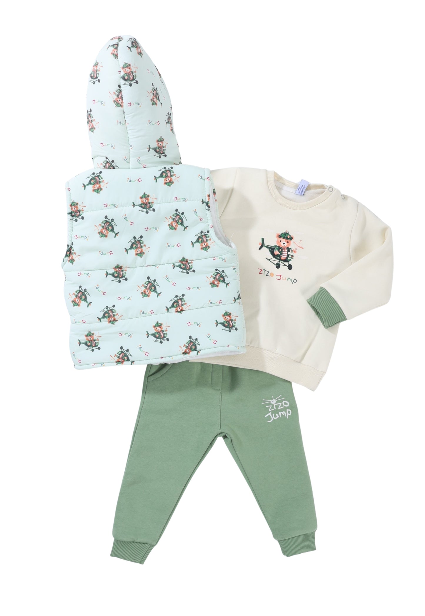 Boys' winter 3-piece set (1011)