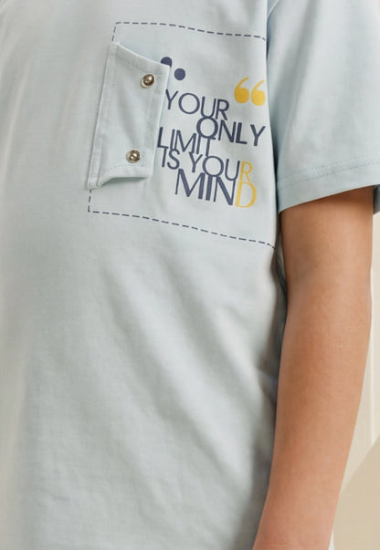 Summer two-piece boys' set, 100% cotton (Summer Breeze Set)