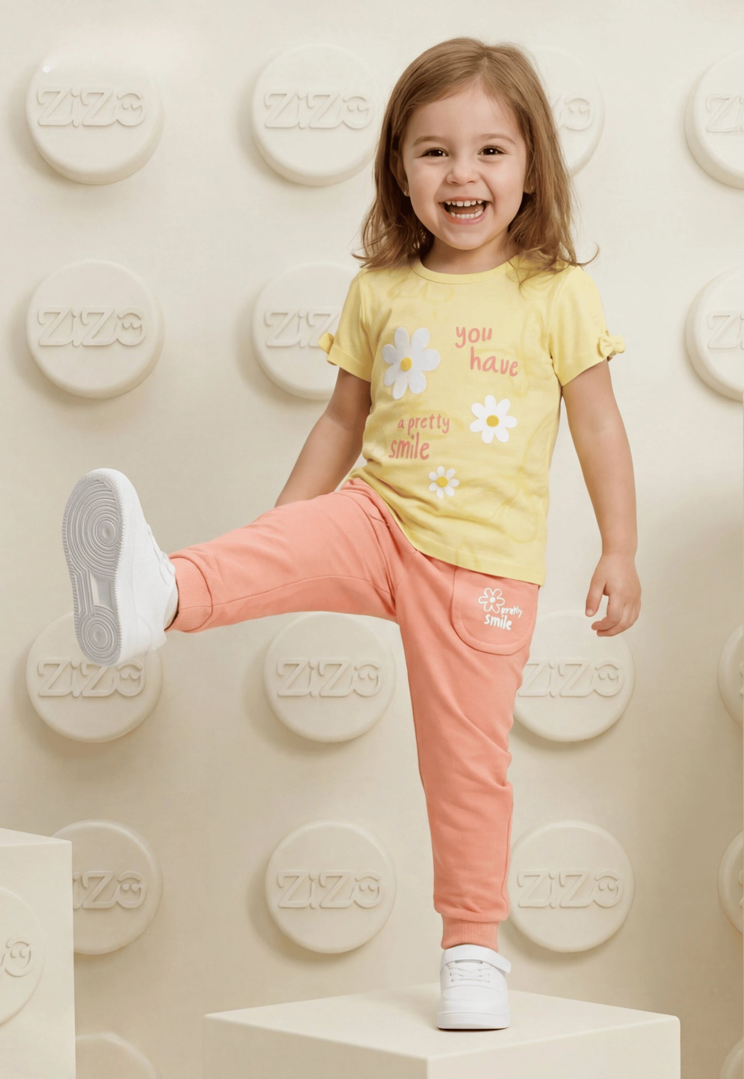 Girls' pajama set is designed for ages 6 to 12 years 745