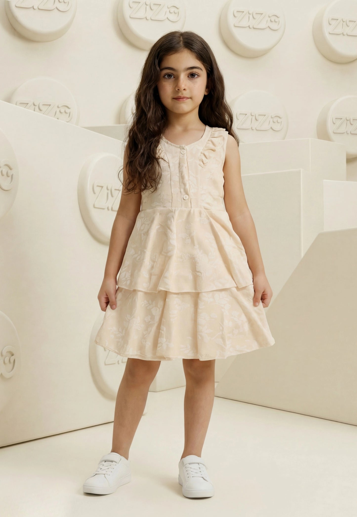 Girls' pajama set is designed for ages 6 to 12 years 745