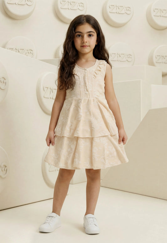 Girls' pajama set is designed for ages 6 to 12 years 745